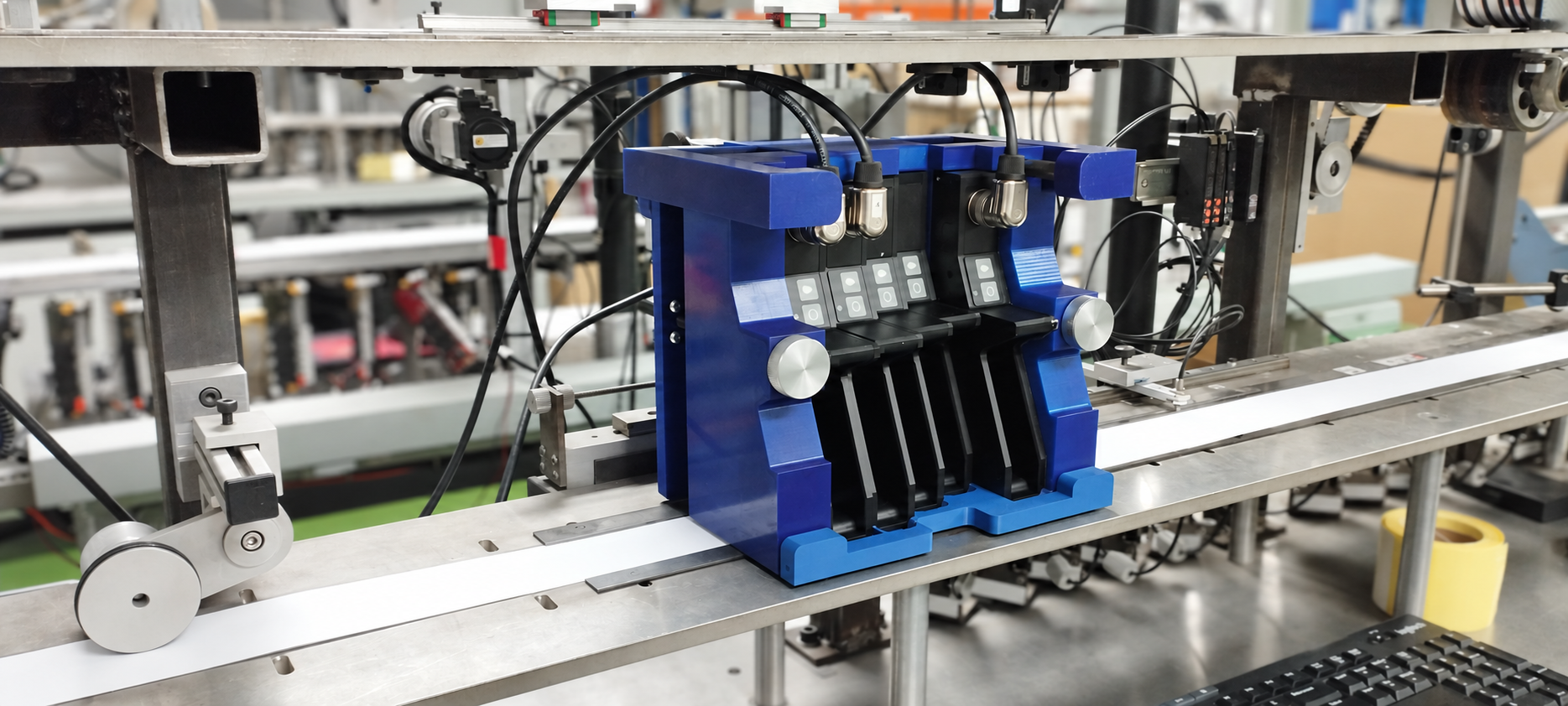 Soporte propio regulable para cabezales de impresión inkjet.