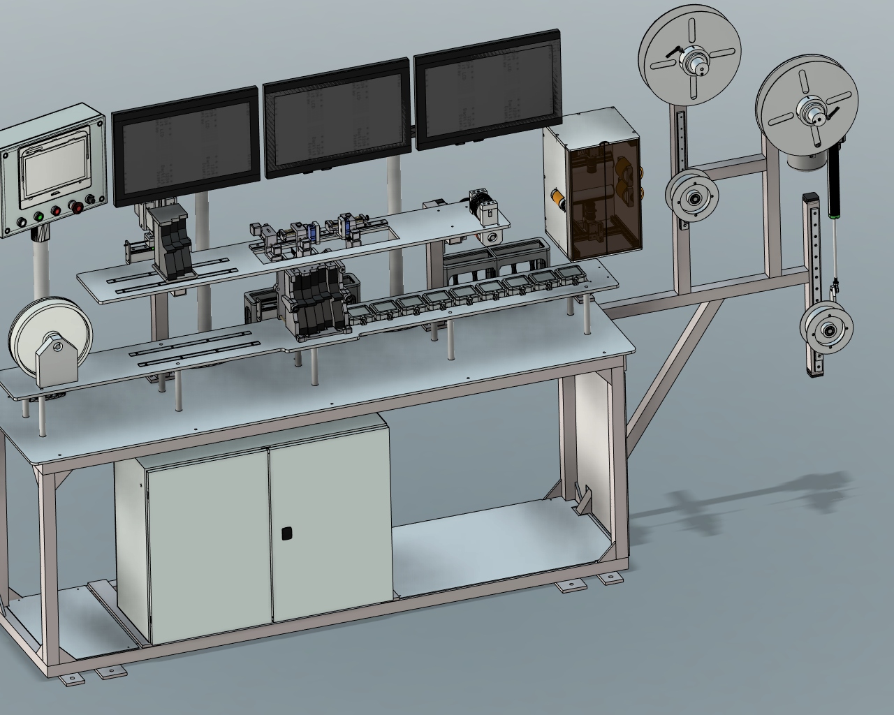 Modelo CAD general de la CCPB7.